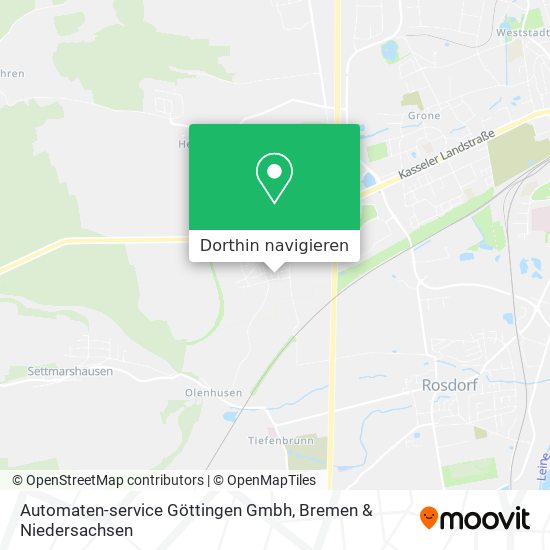 Automaten-service Göttingen Gmbh Karte