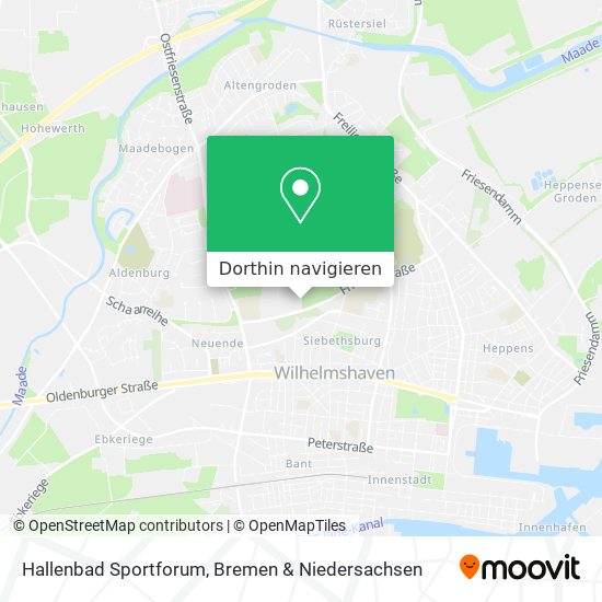 Hallenbad Sportforum Karte