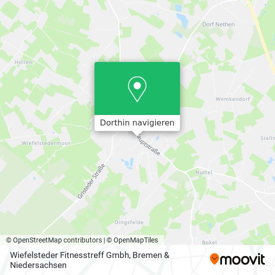 Wiefelsteder Fitnesstreff Gmbh Karte
