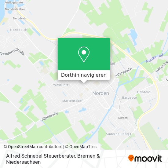 Alfred Schnepel Steuerberater Karte