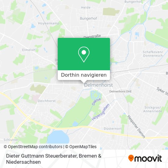 Dieter Guttmann Steuerberater Karte