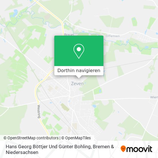 Hans Georg Böttjer Und Günter Bohling Karte