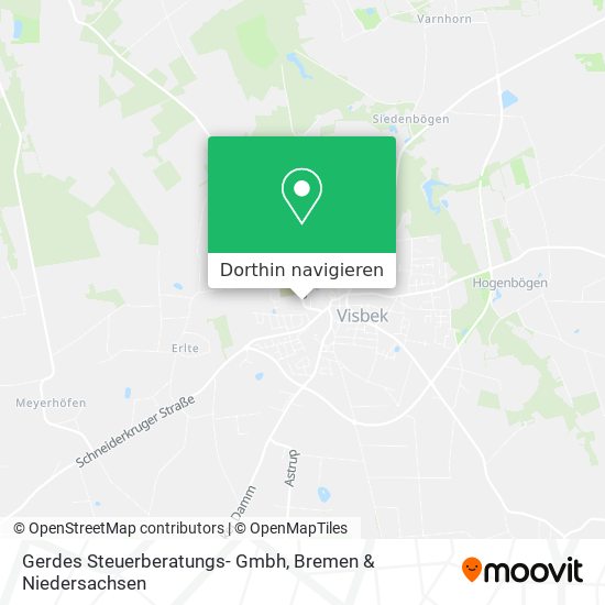 Gerdes Steuerberatungs- Gmbh Karte