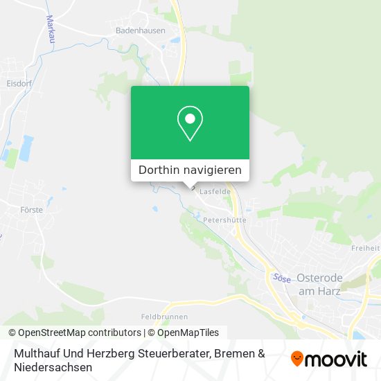 Multhauf Und Herzberg Steuerberater Karte