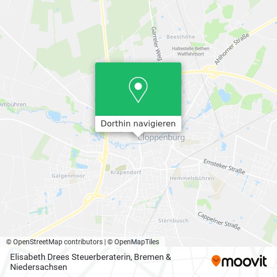 Elisabeth Drees Steuerberaterin Karte