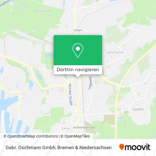 Gebr. Oschmann Gmbh Karte