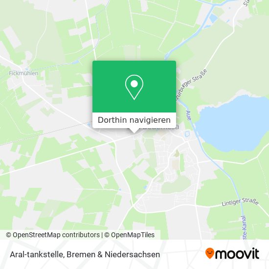 Aral-tankstelle Karte