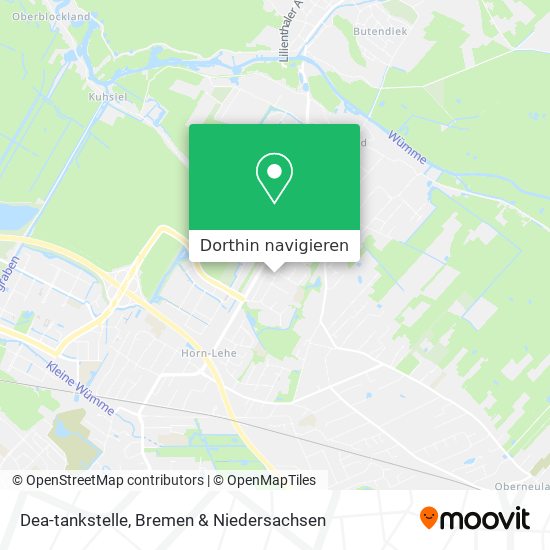 Dea-tankstelle Karte