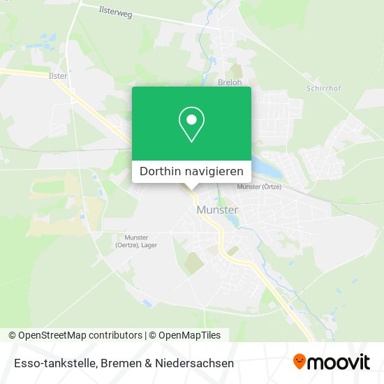 Esso-tankstelle Karte