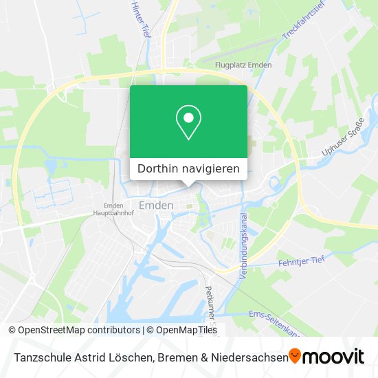 Tanzschule Astrid Löschen Karte