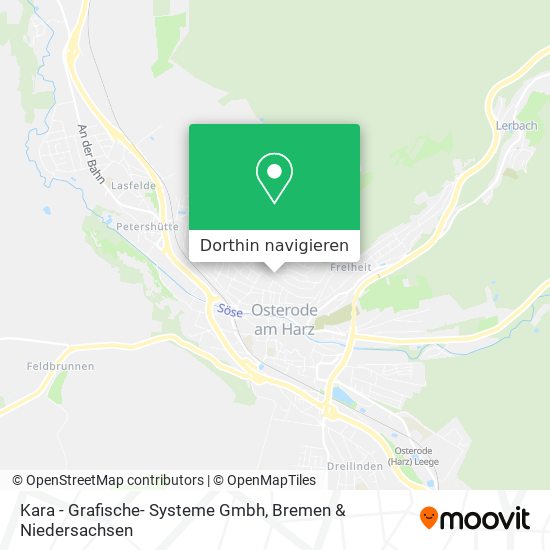 Kara - Grafische- Systeme Gmbh Karte