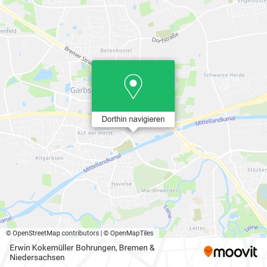 Erwin Kokemüller Bohrungen Karte