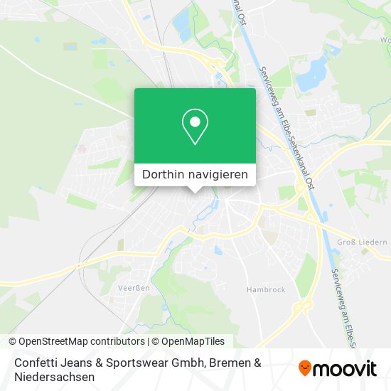 Confetti Jeans & Sportswear Gmbh Karte