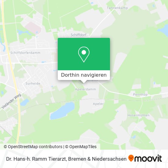 Dr. Hans-h. Ramm Tierarzt Karte