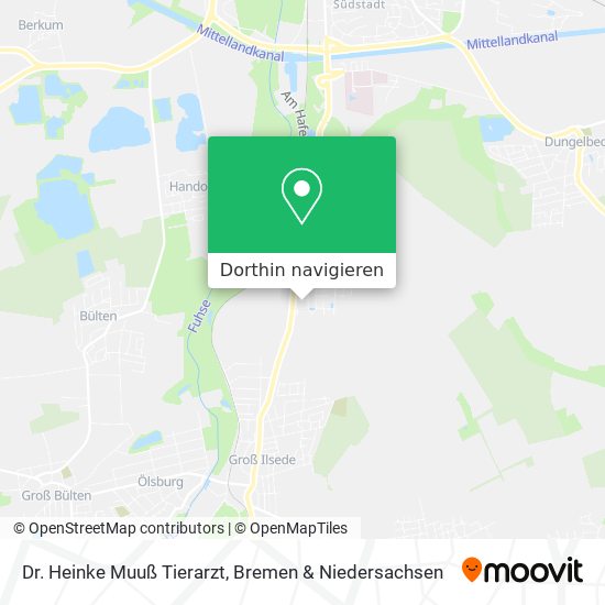Dr. Heinke Muuß Tierarzt Karte