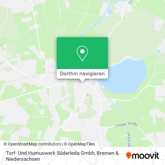 Torf- Und Humuswerk Süderleda Gmbh Karte