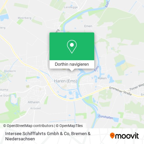Intersee Schifffahrts Gmbh & Co Karte