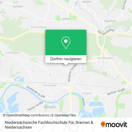 Niedersächsische Fachhochschule Für Karte