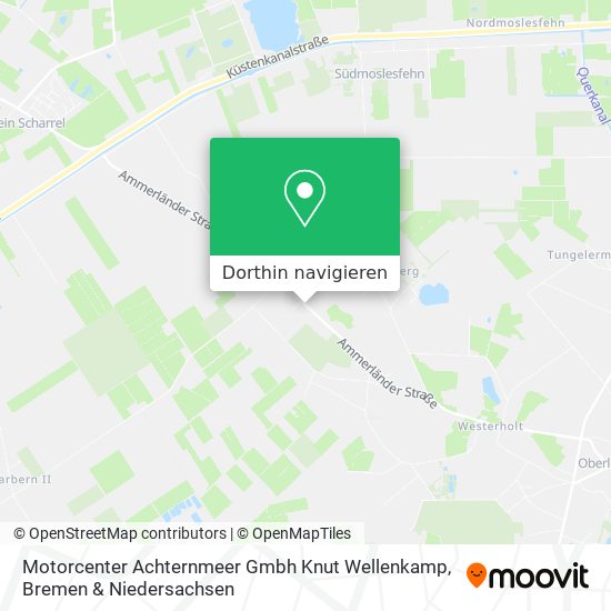Motorcenter Achternmeer Gmbh Knut Wellenkamp Karte