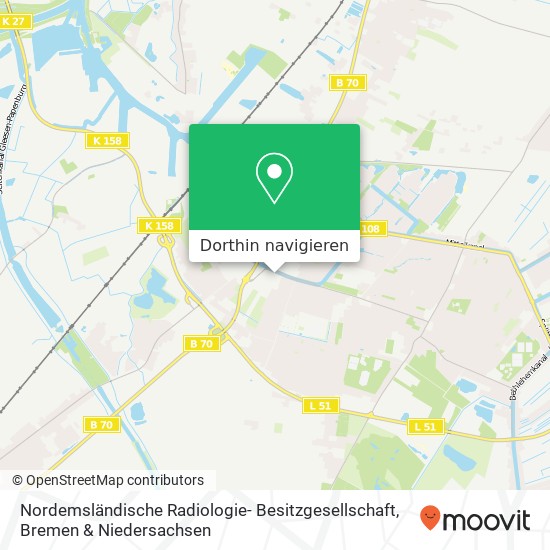Nordemsländische Radiologie- Besitzgesellschaft Karte