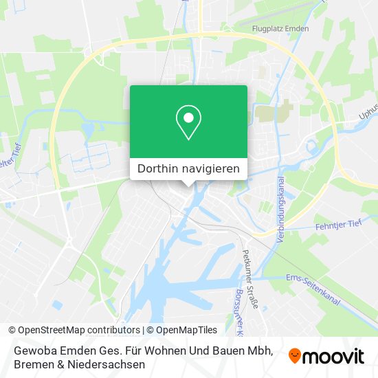 Gewoba Emden Ges. Für Wohnen Und Bauen Mbh Karte