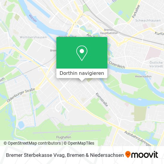 Bremer Sterbekasse Vvag Karte