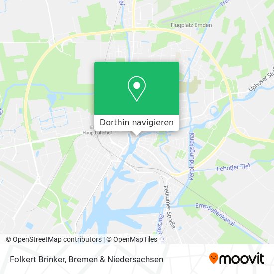 Folkert Brinker Karte