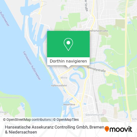 Hanseatische Assekuranz Controlling Gmbh Karte