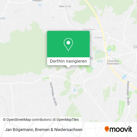 Jan Bögemann Karte