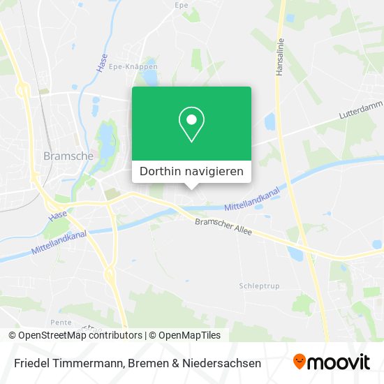 Friedel Timmermann Karte