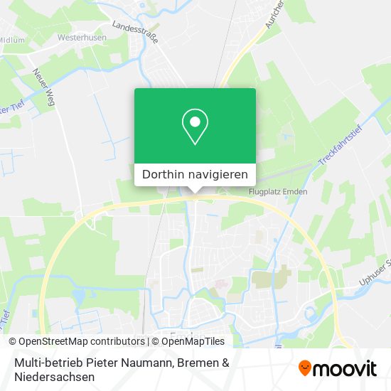 Multi-betrieb Pieter Naumann Karte