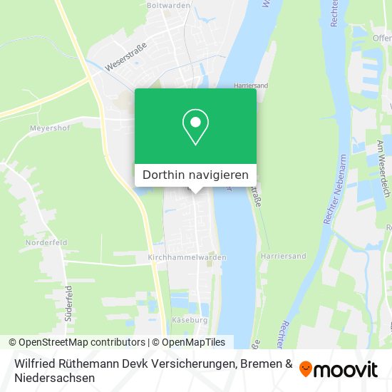 Wilfried Rüthemann Devk Versicherungen Karte