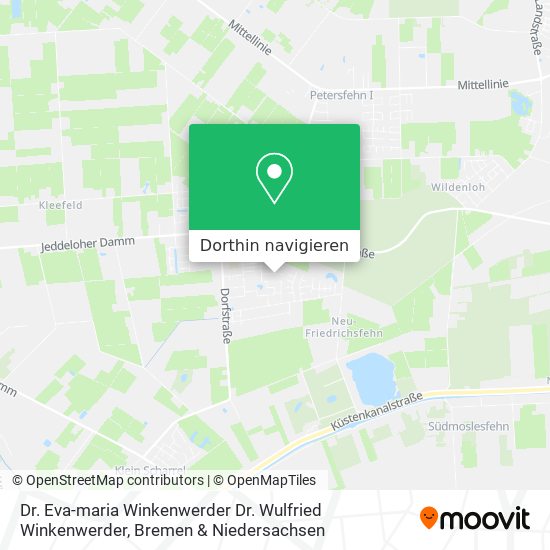 Dr. Eva-maria Winkenwerder Dr. Wulfried Winkenwerder Karte