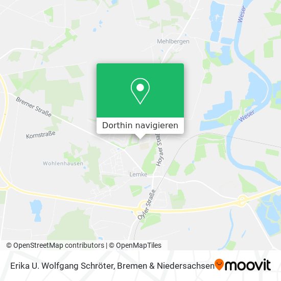 Erika U. Wolfgang Schröter Karte
