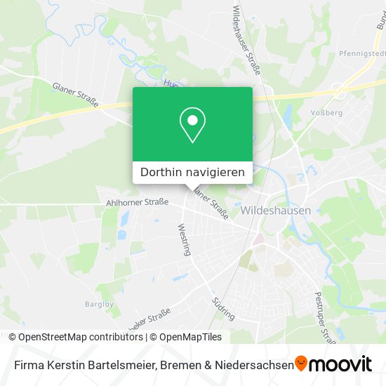 Firma Kerstin Bartelsmeier Karte