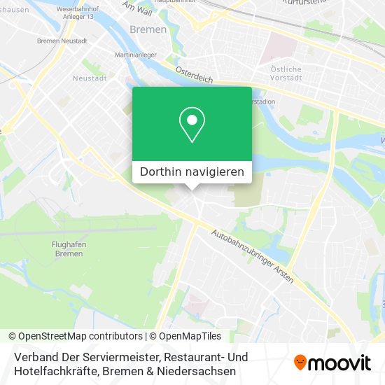 Verband Der Serviermeister, Restaurant- Und Hotelfachkräfte Karte