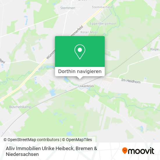 Alliv Immobilien Ulrike Heibeck Karte