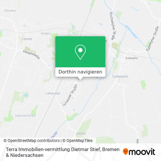 Terra Immobilien-vermittlung Dietmar Stief Karte