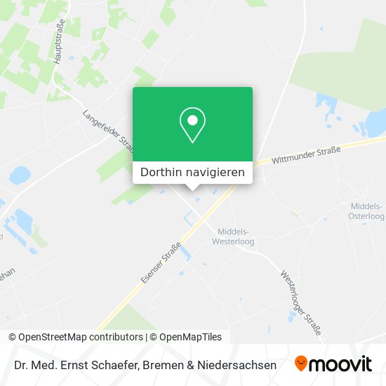 Dr. Med. Ernst Schaefer Karte