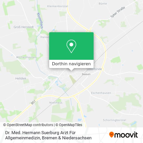 Dr. Med. Hermann Suerburg Arzt Für Allgemeinmedizin Karte