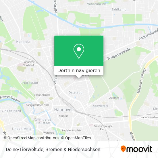 Deine-Tierwelt.de Karte
