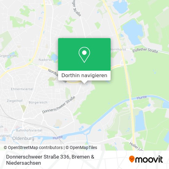 Donnerschweer Straße 336 Karte