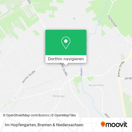Im Hopfengarten Karte