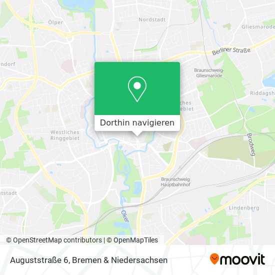 Auguststraße 6 Karte