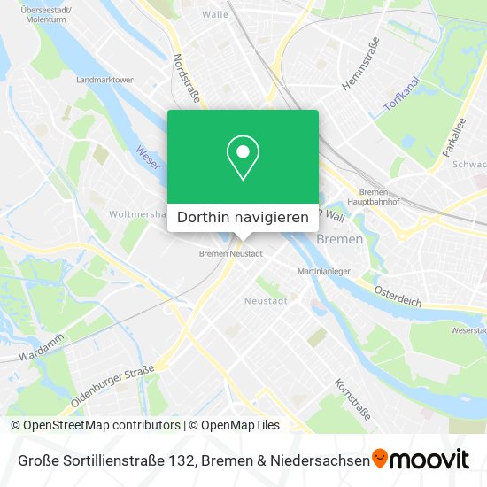 Große Sortillienstraße 132 Karte