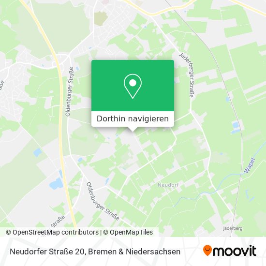 Neudorfer Straße 20 Karte