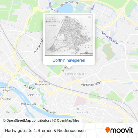 Hartwigstraße 4 Karte