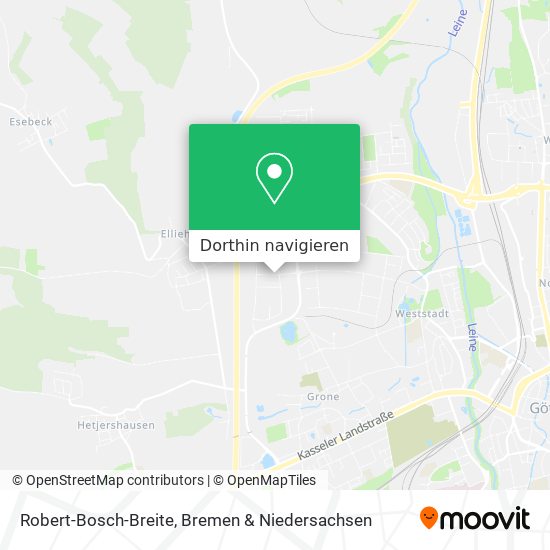 Robert-Bosch-Breite Karte