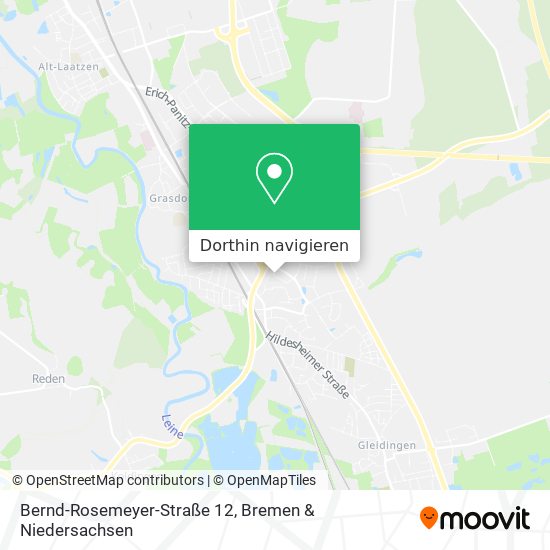Bernd-Rosemeyer-Straße 12 Karte