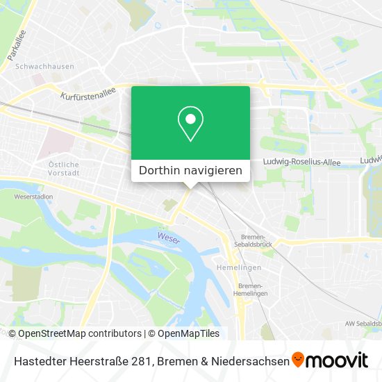 Hastedter Heerstraße 281 Karte